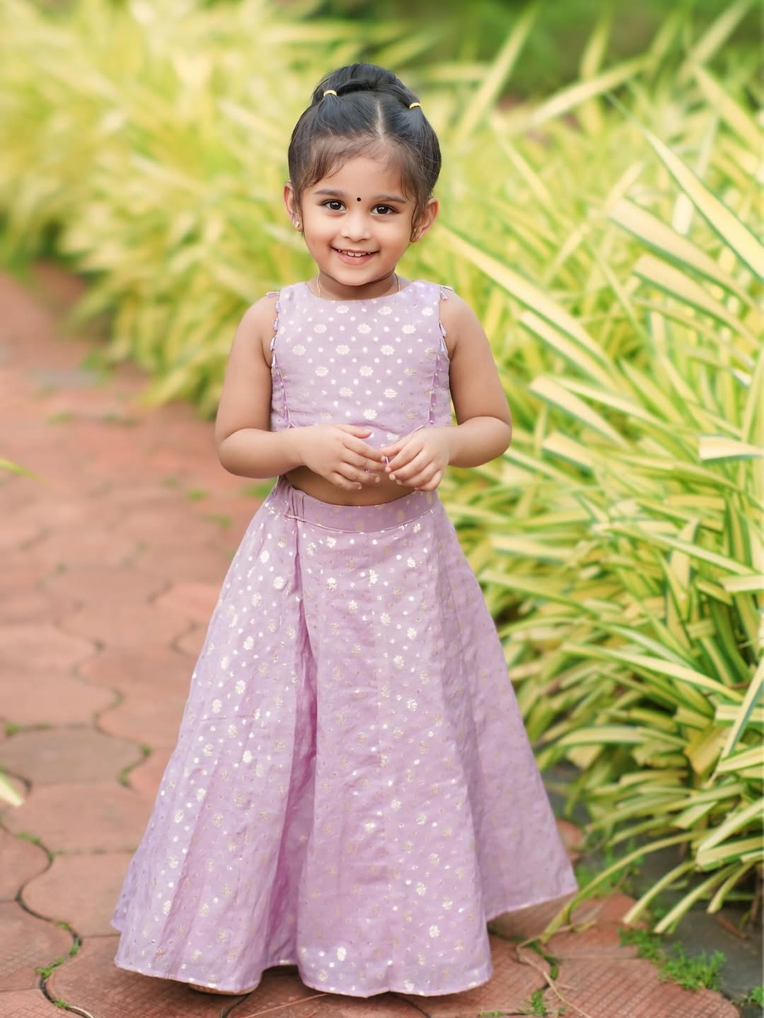 Little Princess in Lavender Grace