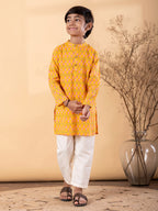 Sunlit Blossom Kurta Pyjama