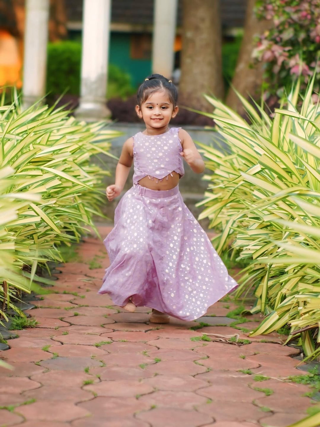 Little Princess in Lavender Grace