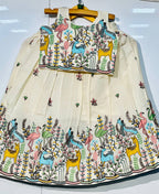 Innovative Desirable Pure Cotton Silk Lehengha Choli