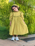 Olive Bloom Sunshine Cottage Dress