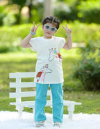 Aradhya White Casual Set