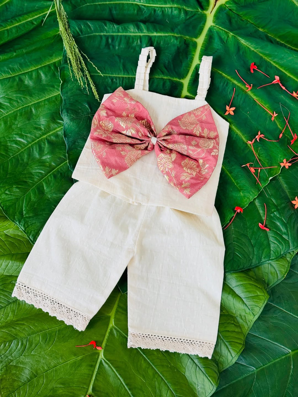Blossom Bow Summer Co-Ord Set
