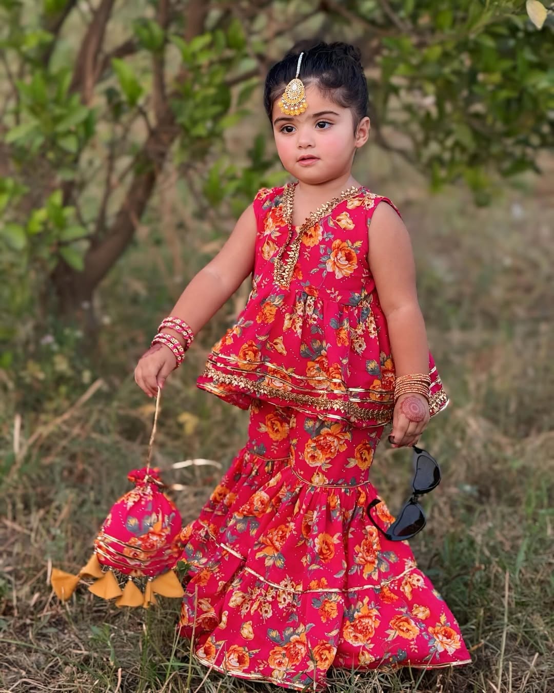 Aafreen Rani Floral Twirl Sharara