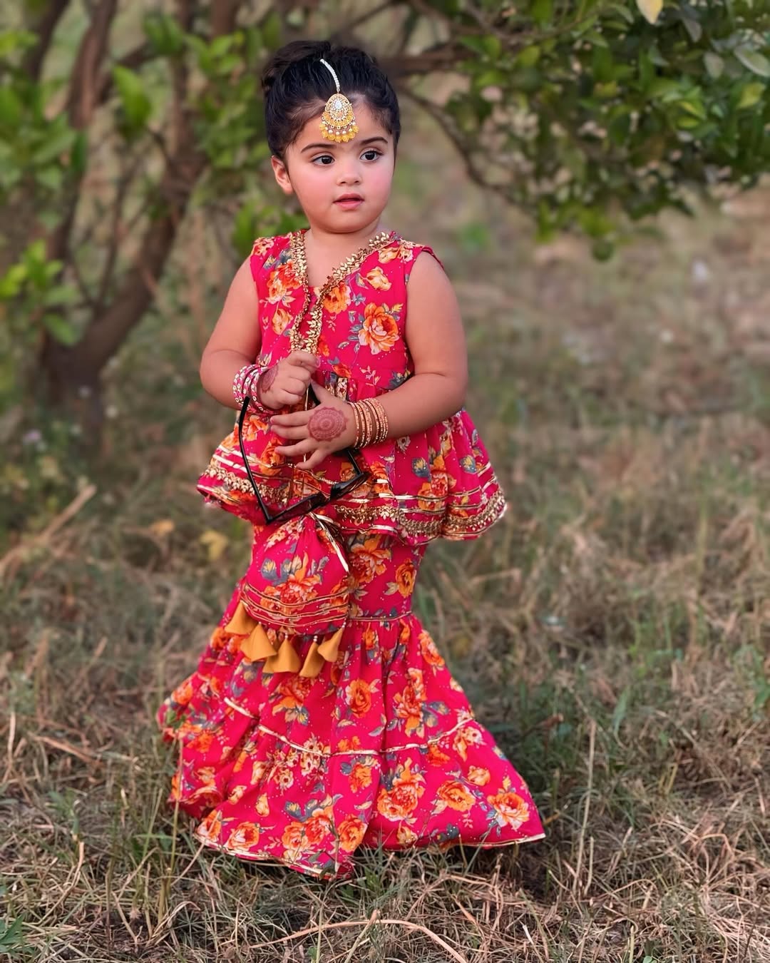 Aafreen Rani Floral Twirl Sharara