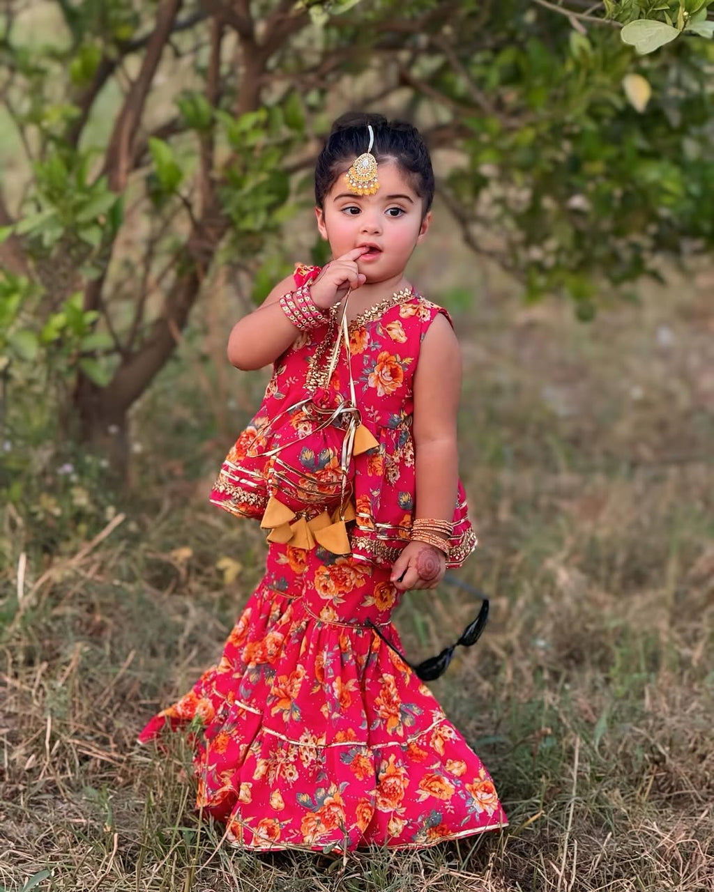 Aafreen Rani Floral Twirl Sharara