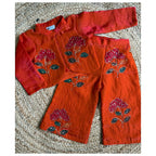 Kesariya Spark Handcrafted Co-Ord Set