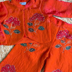 Kesariya Spark Handcrafted Co-Ord Set