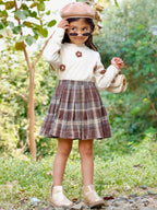 Mini Vogue Party Wear Skirt Set