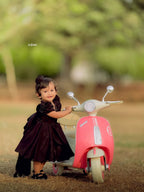 Midnight Pearl Party Wear Dress