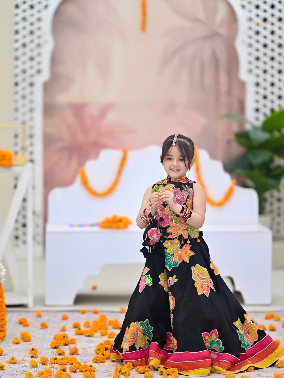 Qehlani Royal Ethnic Flare Lehenga Set