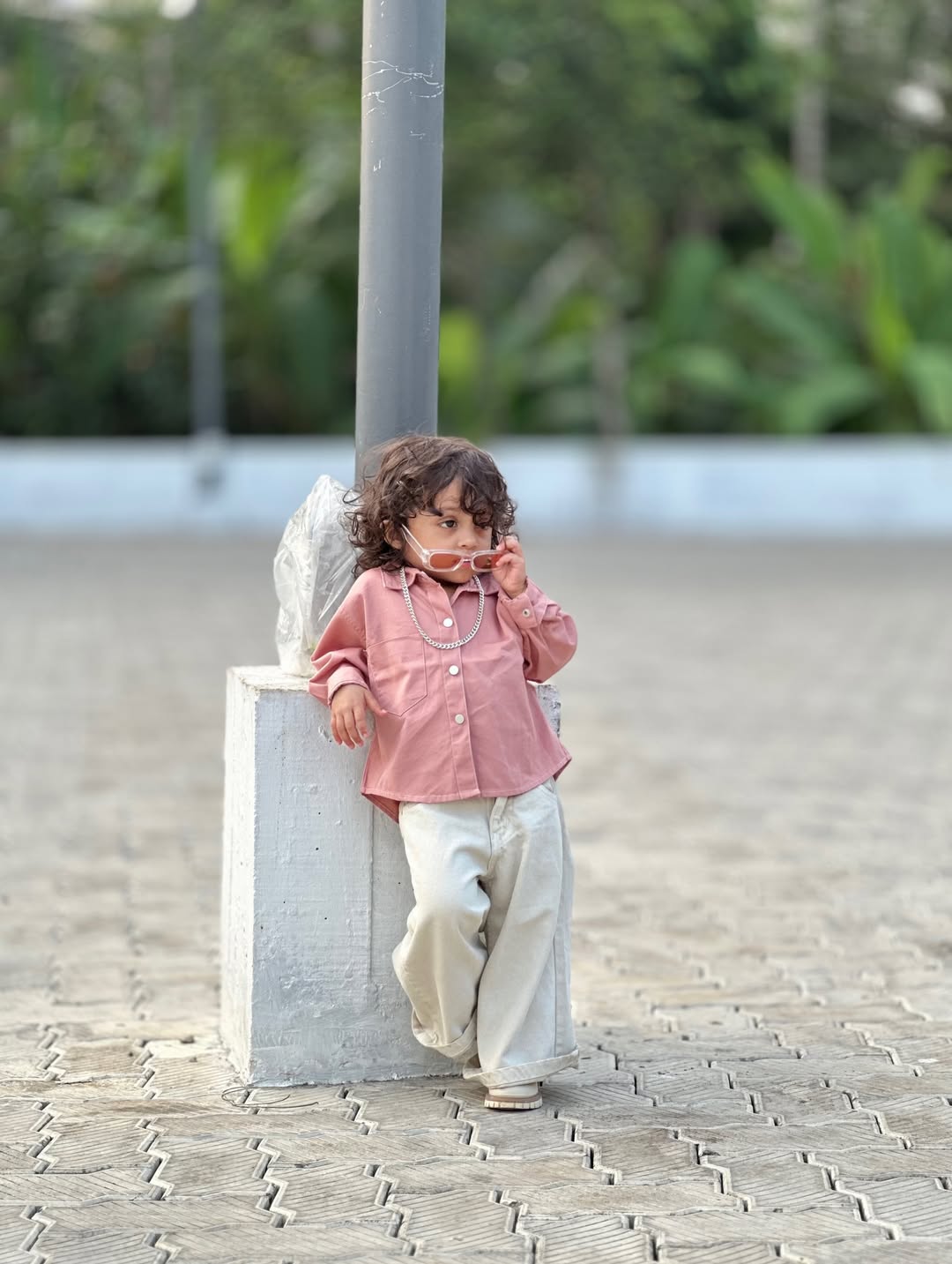 Mini Boss Luxe Shirt Pant