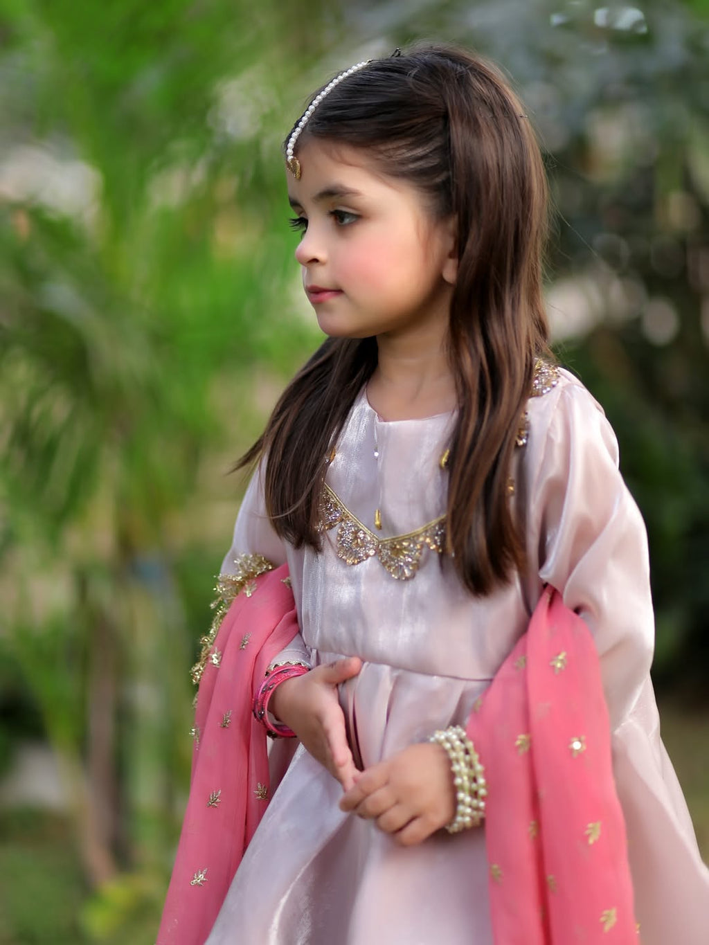 Blush Princess Sharara Set