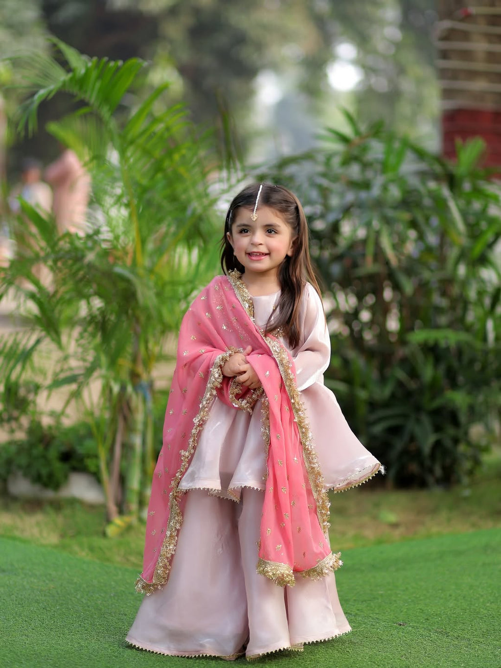Blush Princess Sharara Set