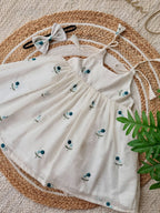 Ivory Bloom Kids Flare Dress Set