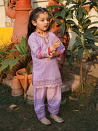 Nyra Lavender Charm Sharara Set