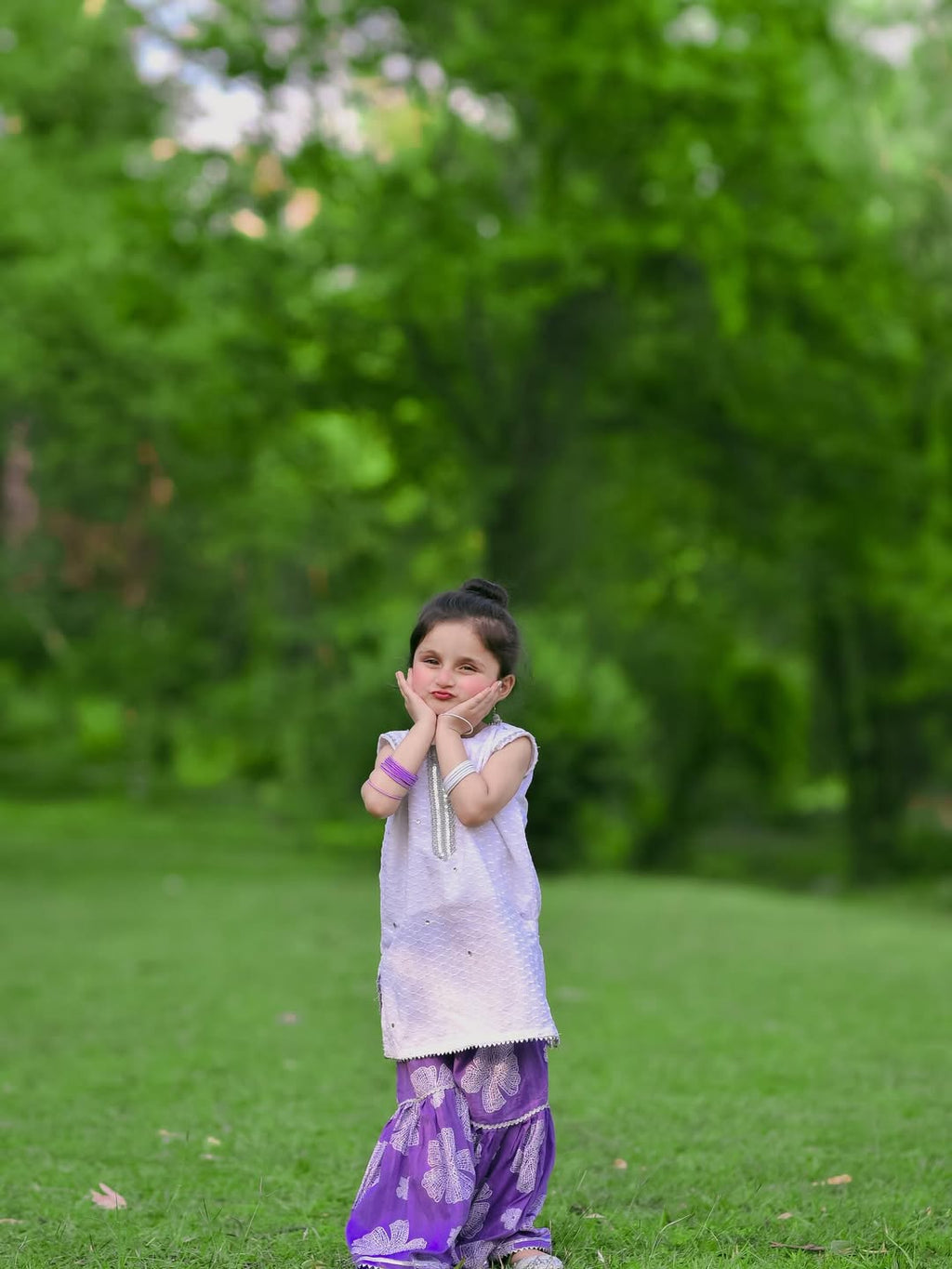 Anvika Lavender Dream Sharara Set