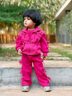 Saanvi Pink Desiner  Set