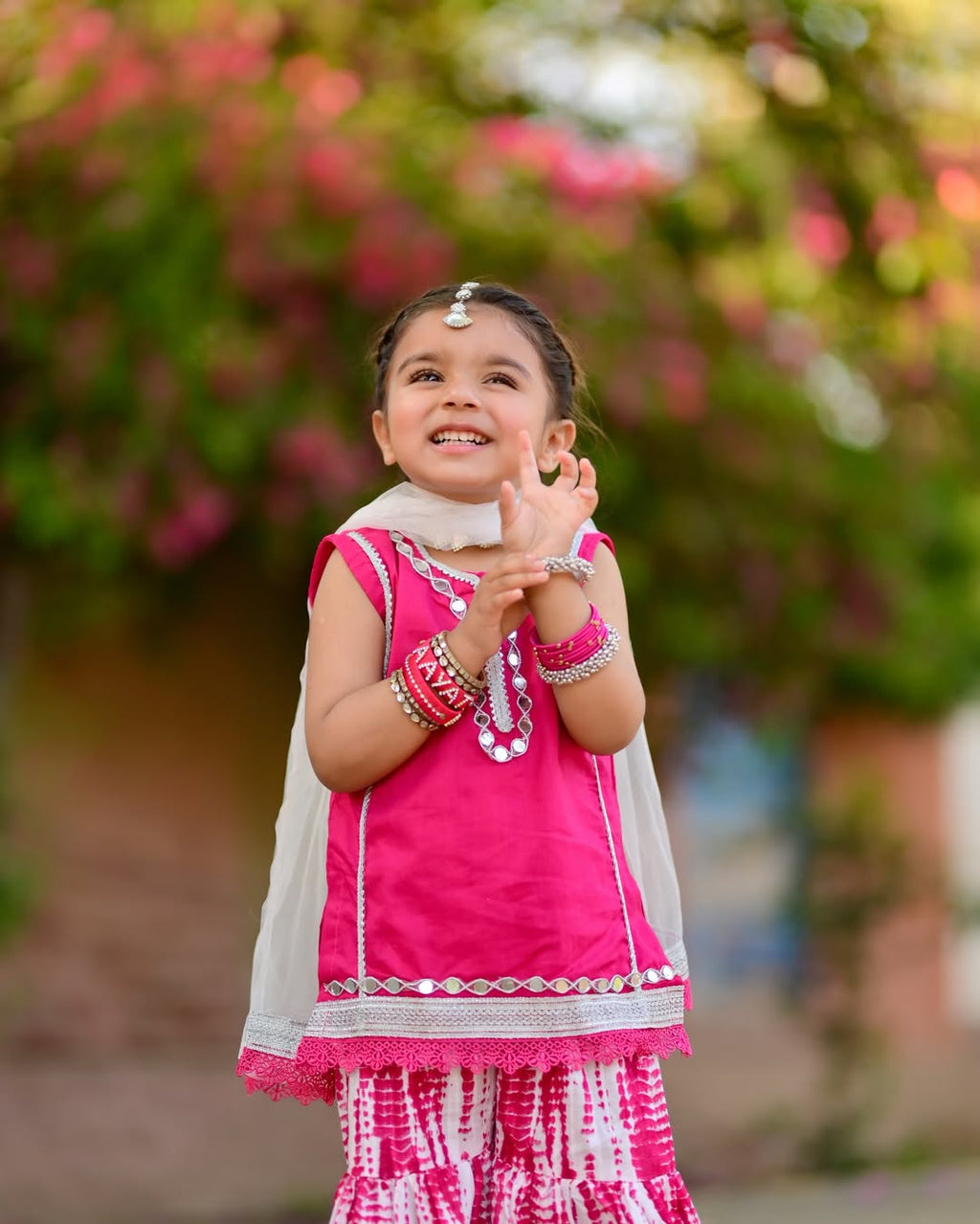Shanaya Pretty Pink Sharara Set