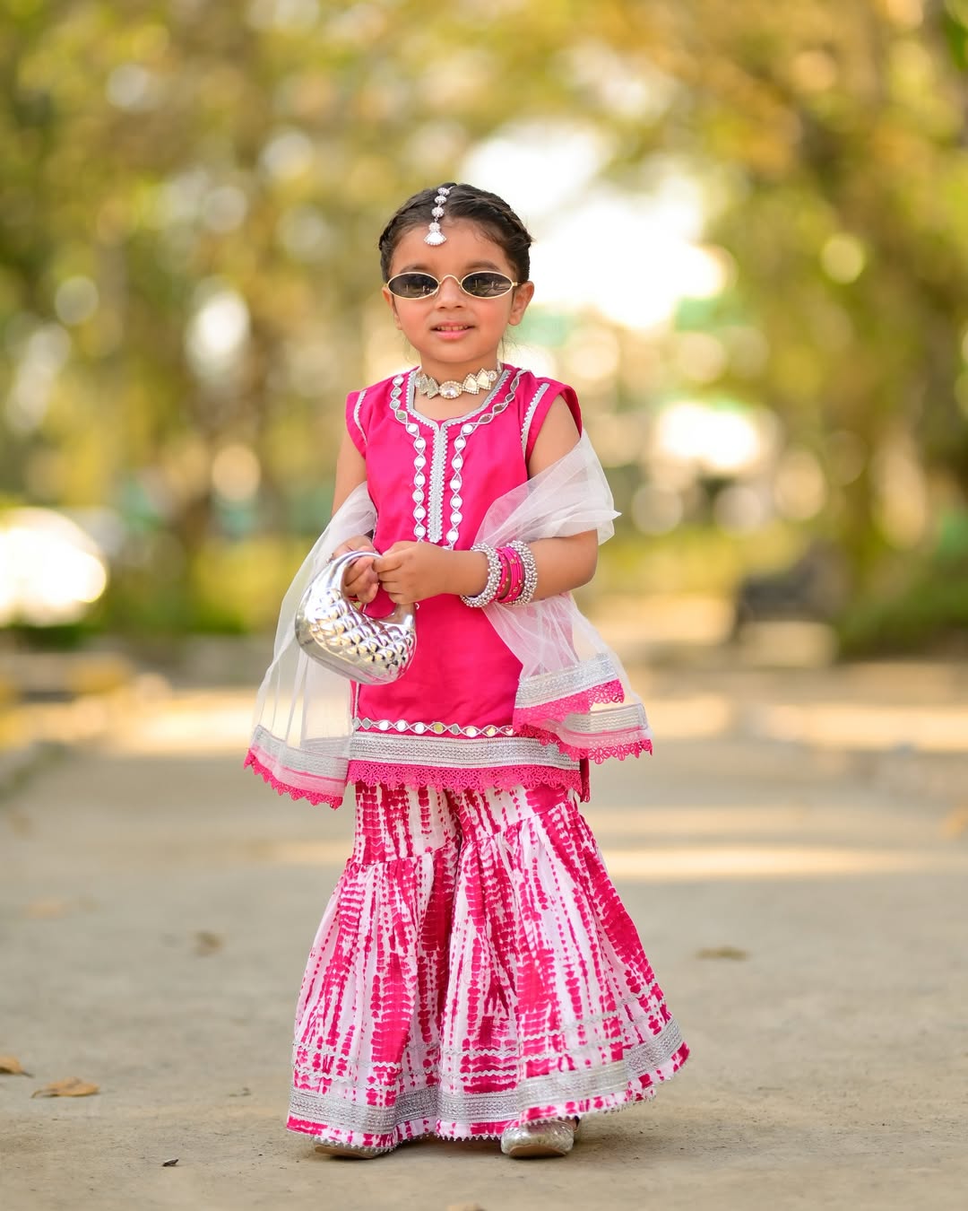 Shanaya Pretty Pink Sharara Set