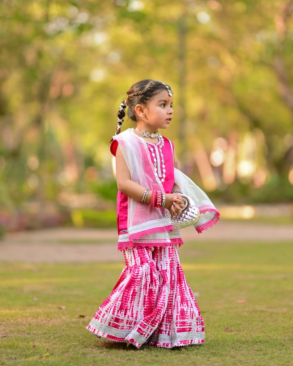 Shanaya Pretty Pink Sharara Set