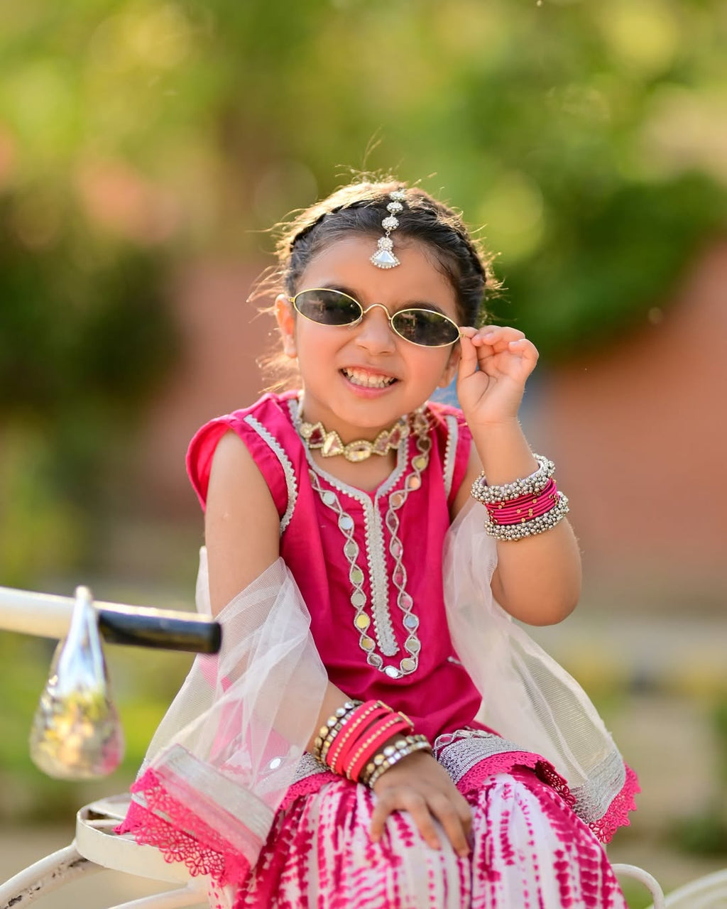 Shanaya Pretty Pink Sharara Set