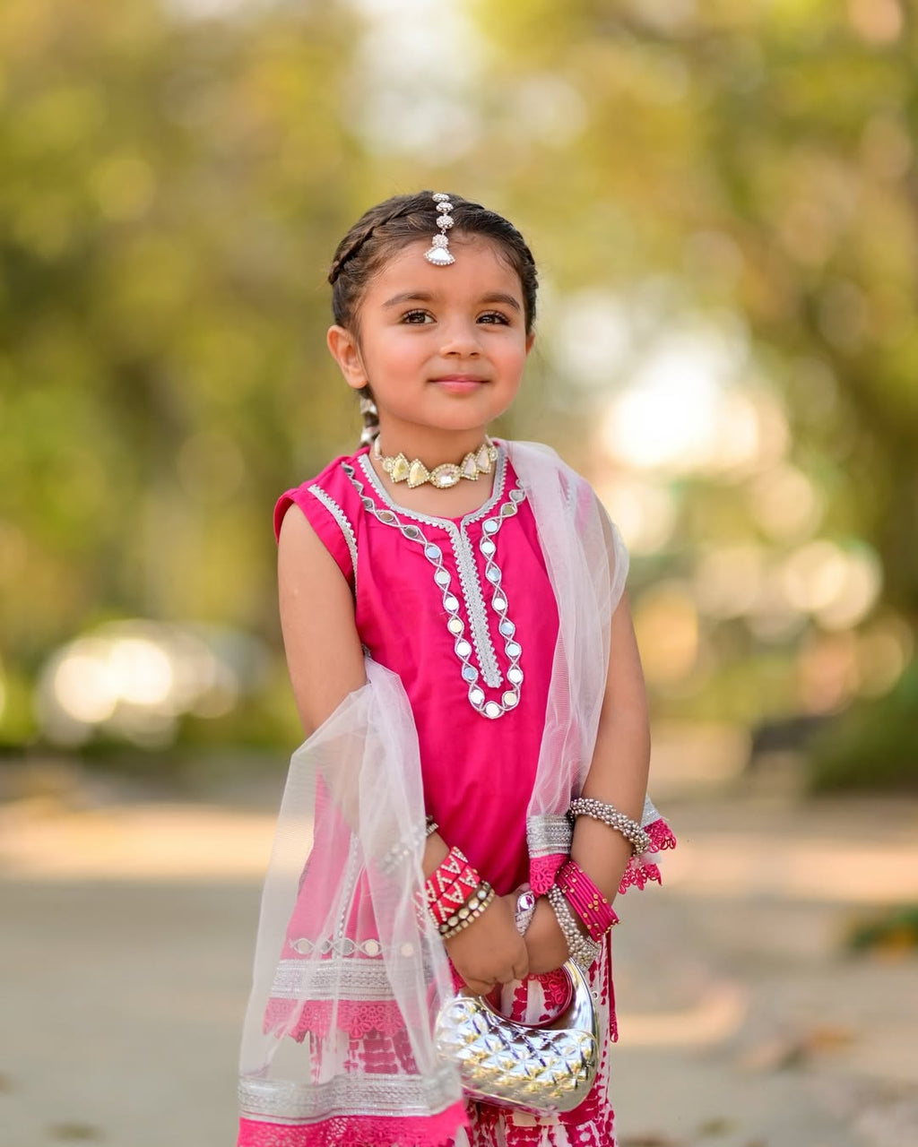 Shanaya Pretty Pink Sharara Set