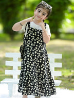 Moonlit Petal Girls Dress