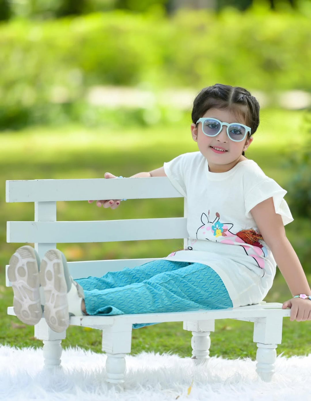 Aradhya White Casual Set