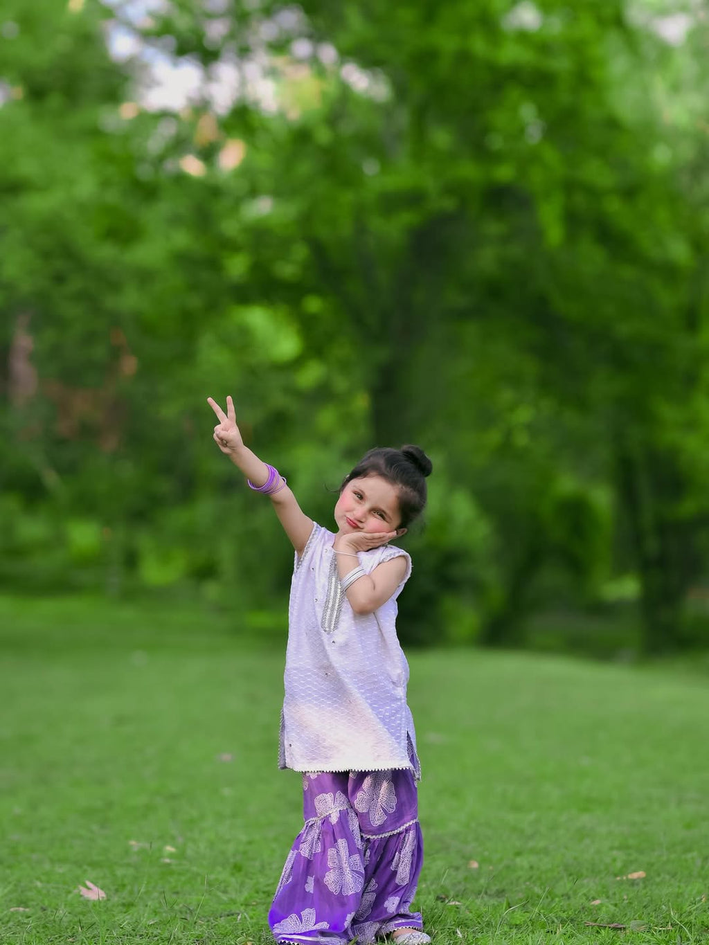 Anvika Lavender Dream Sharara Set