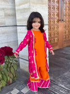Rangreza Ethnic Style Traditional Kurti Patiyala Set