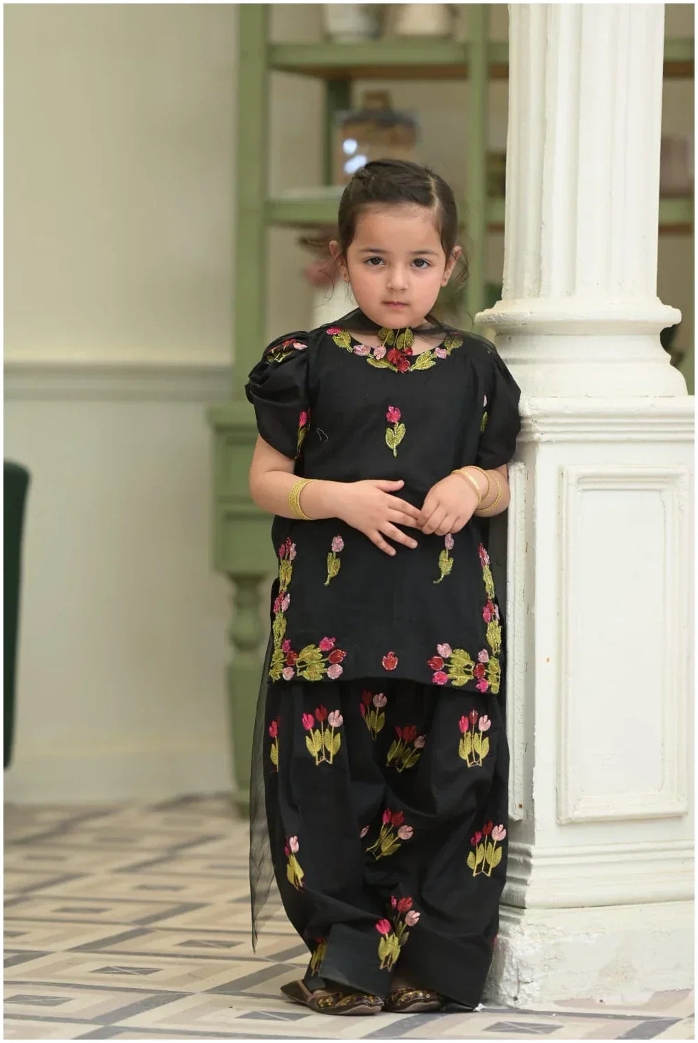 Alaya in phoolkari Suit Set