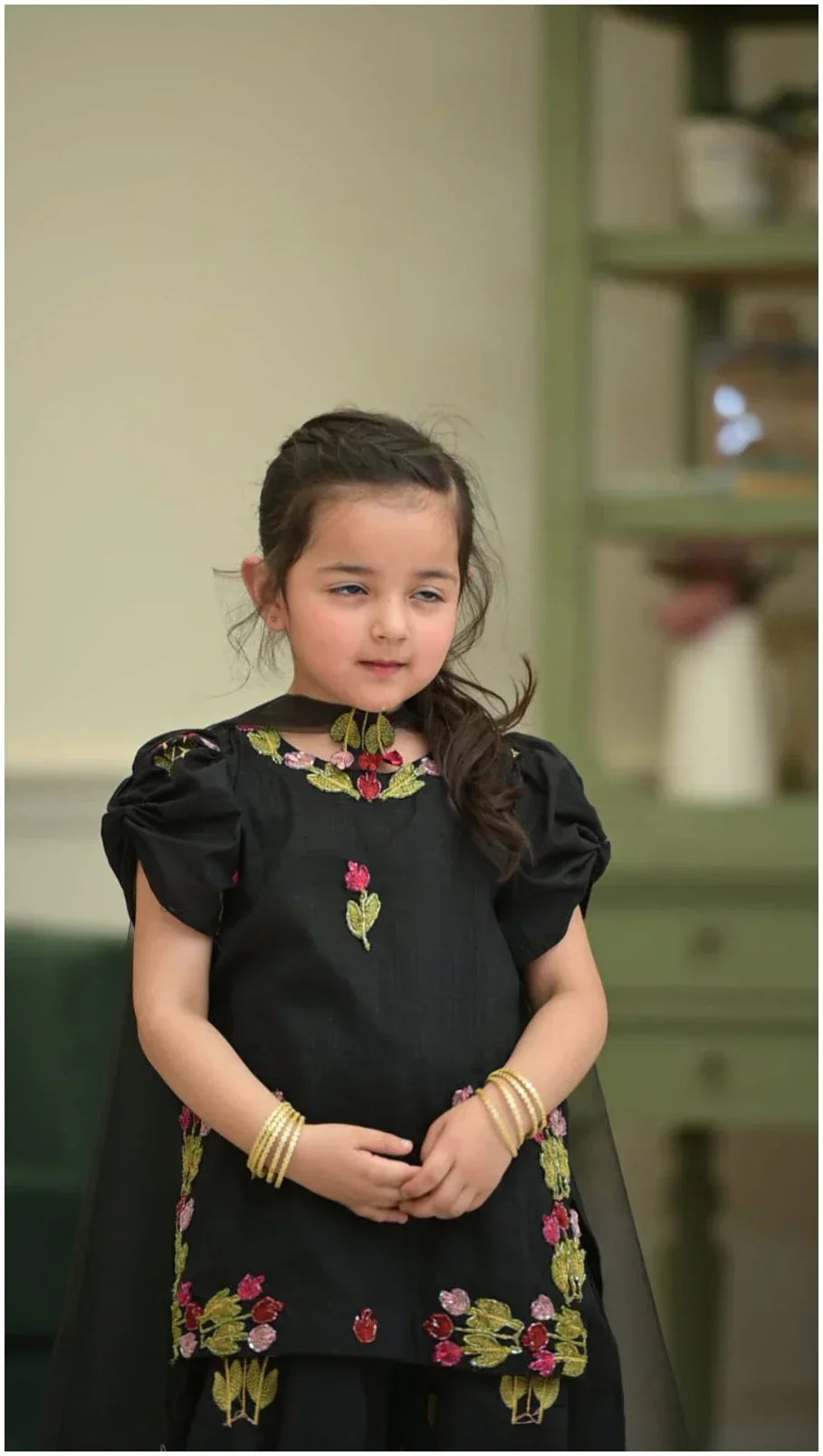 Alaya in phoolkari Suit Set