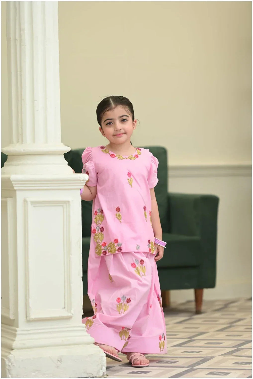 Alaya in phoolkari Suit Set