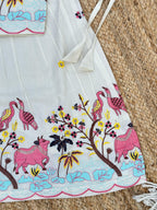 Venetian Premium Cotton Fabric work Lahenga Choli