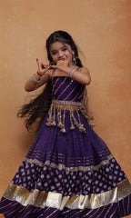 Meher Royal Purple Traditional Lehenga Choli