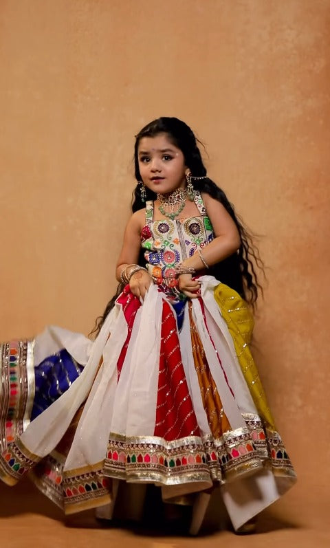 Aarohi Multicolour Traditional Lehenga Choli