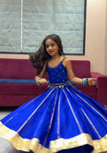 Kiara Blue Ghughri Designer Lehenga Choli