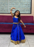 Kiara Blue Ghughri Designer Lehenga Choli