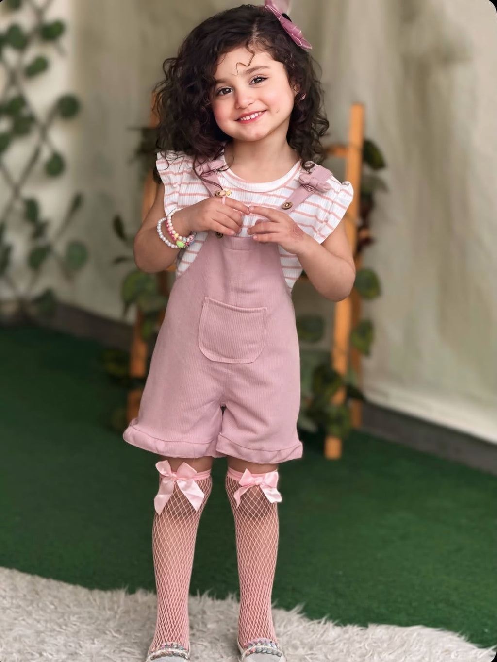 Nova Chic Stylish Dungaree Set