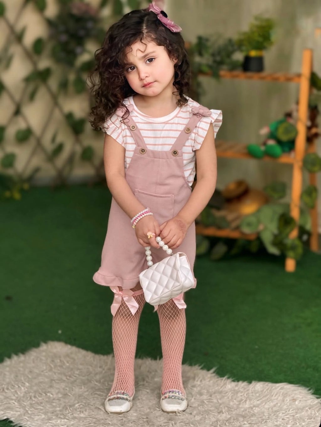 Nova Chic Stylish Dungaree Set