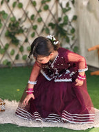 Zaylina Pearl Festive Top Lehenga Set