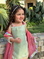 Rose Dusk Heirloom Sharara Set