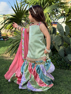 Rose Dusk Heirloom Sharara Set