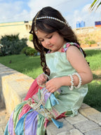 Rose Dusk Heirloom Sharara Set