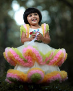 Rosabelle Floral Twirl Couture Dress