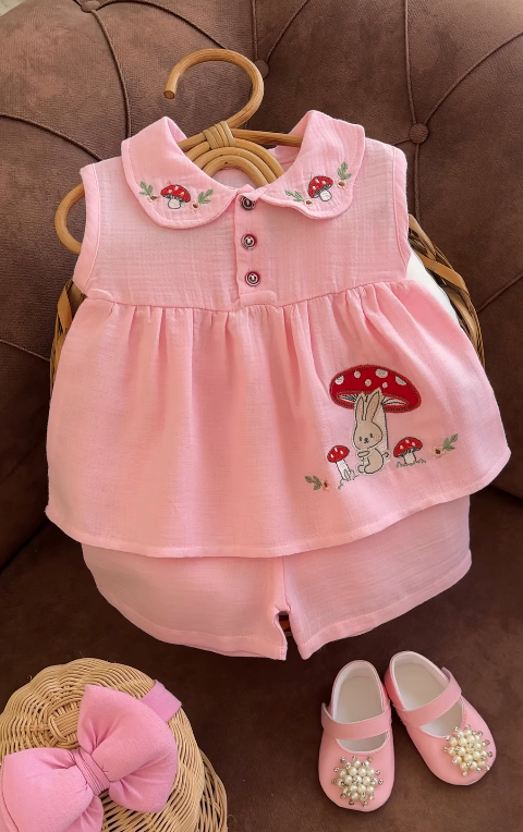 Tiny Fashionistas Floral Baby Coord Set